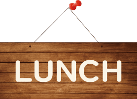 lunch-signboard